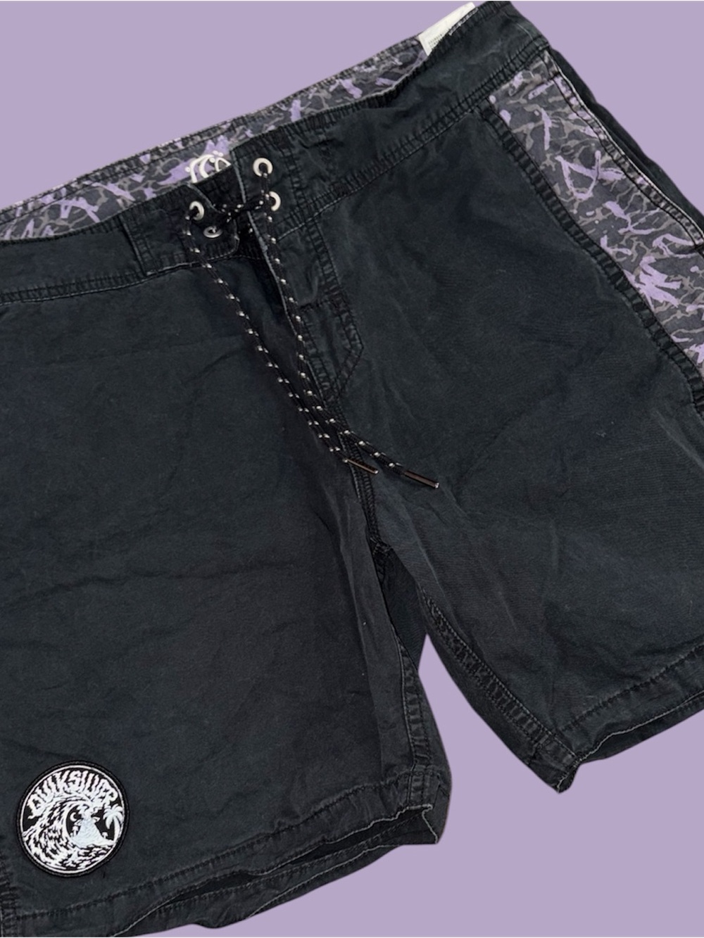 Y2K Quiksilver surf shorts